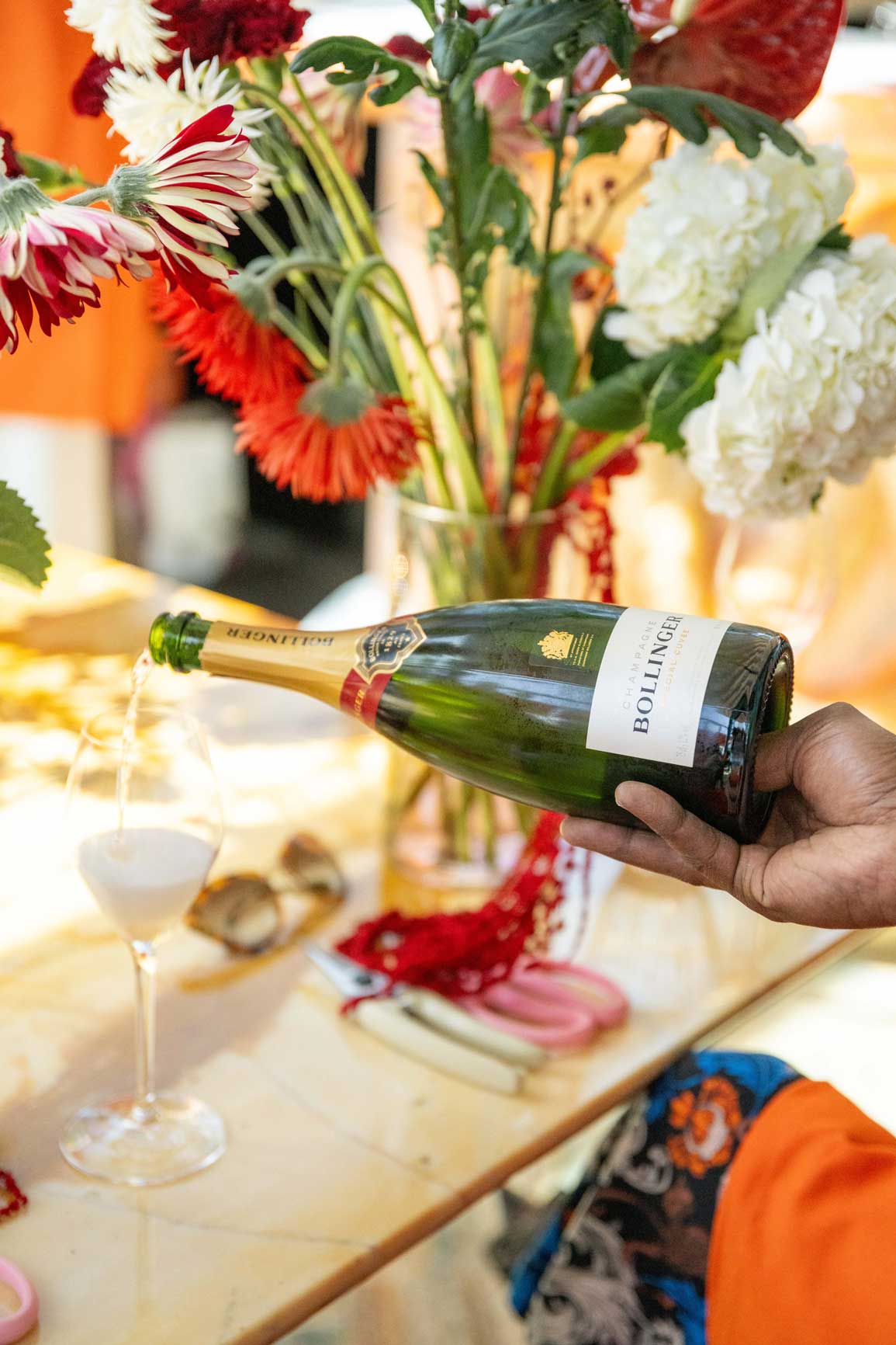 Champagne seduction, the Sekushi way