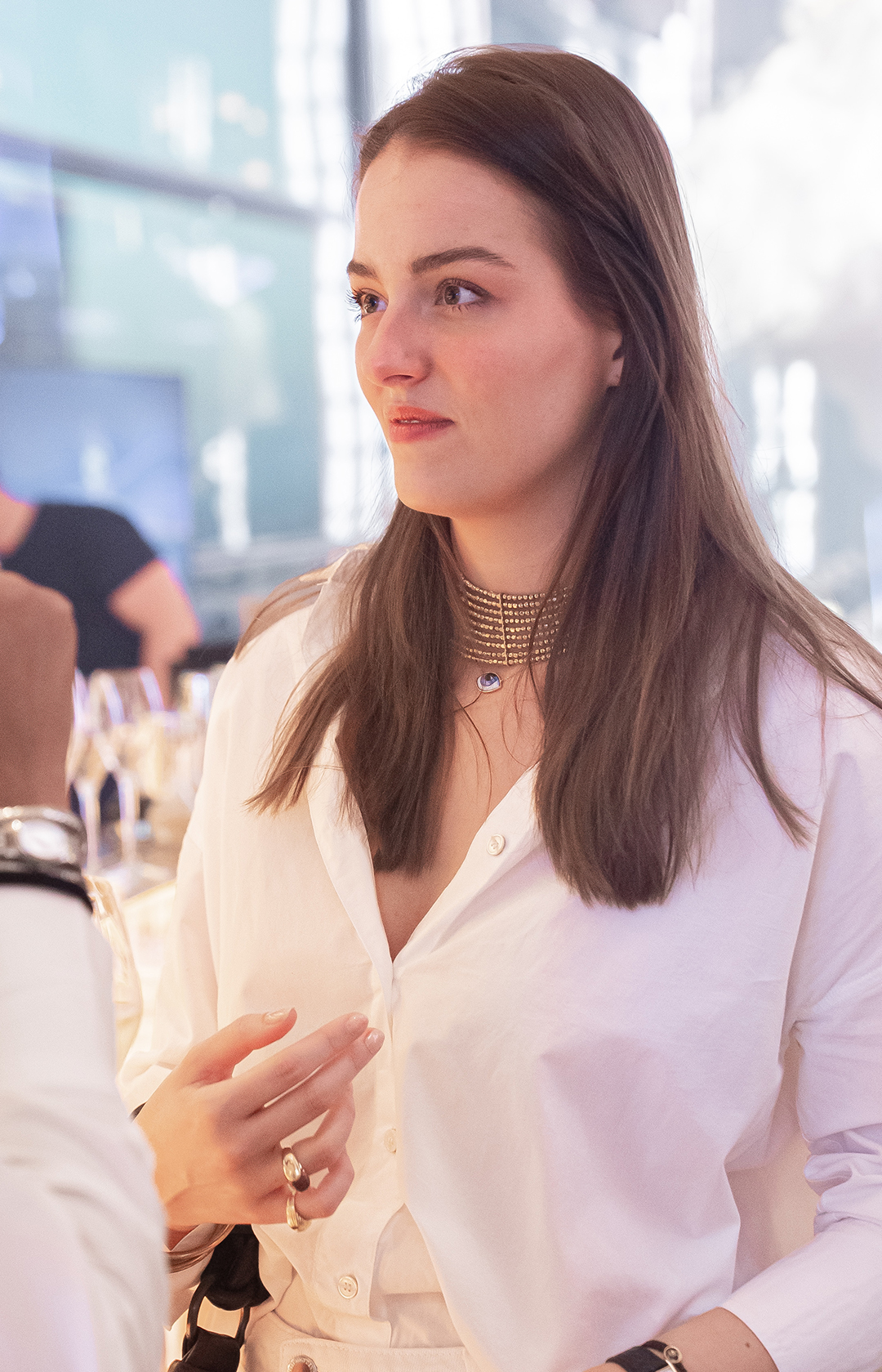 Pantone Cloud Dancer Dinner